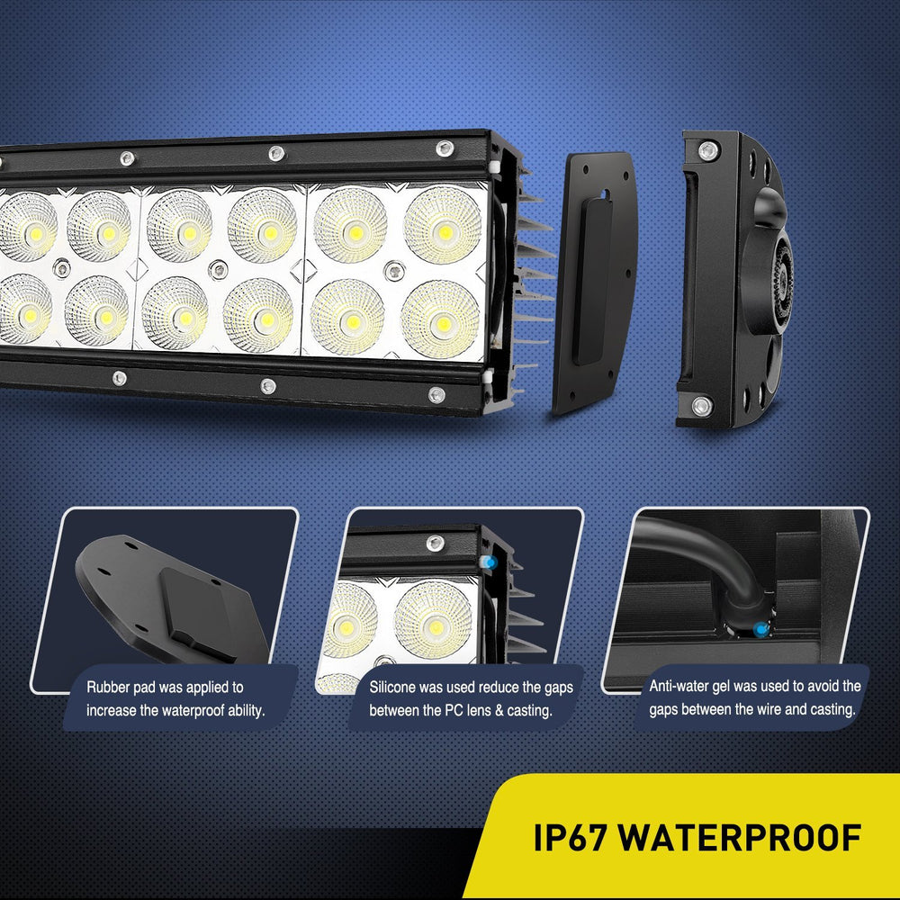 Nilight waterproof test image showing IP67 protection for durability