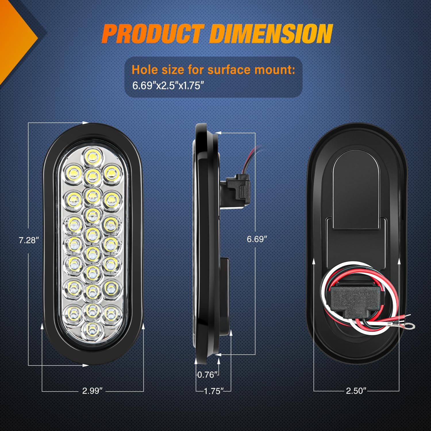 Nilight close-up of LED lens texture highlighting light dispersion benefits