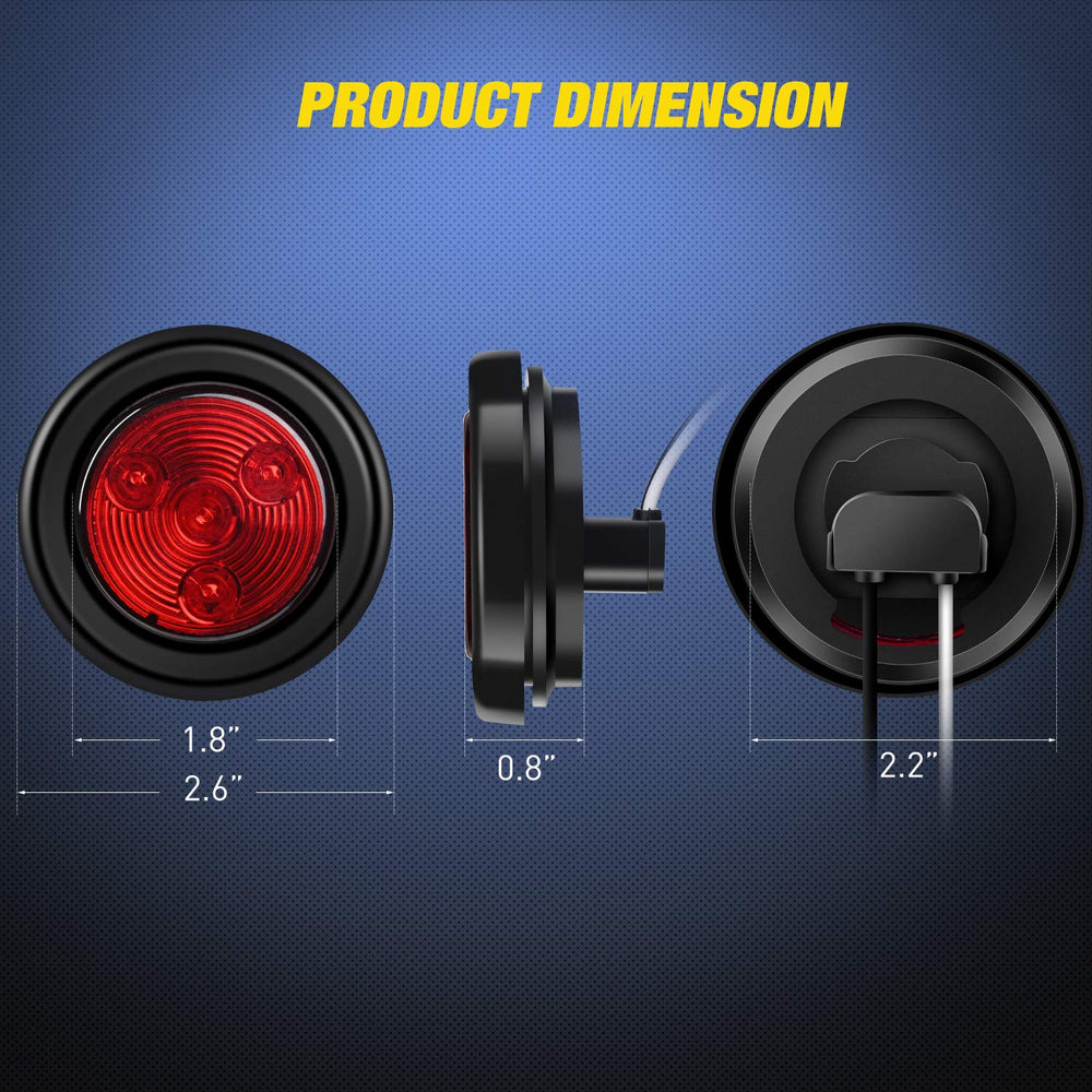 Nilight close-up of polycarbonate lens highlighting durable construction