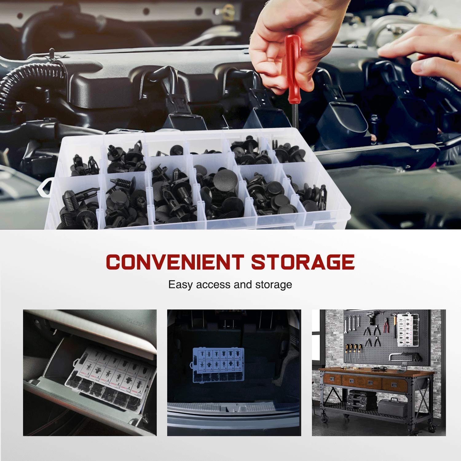 Nilight lifestyle garage setting showing kit ready for DIY maintenance