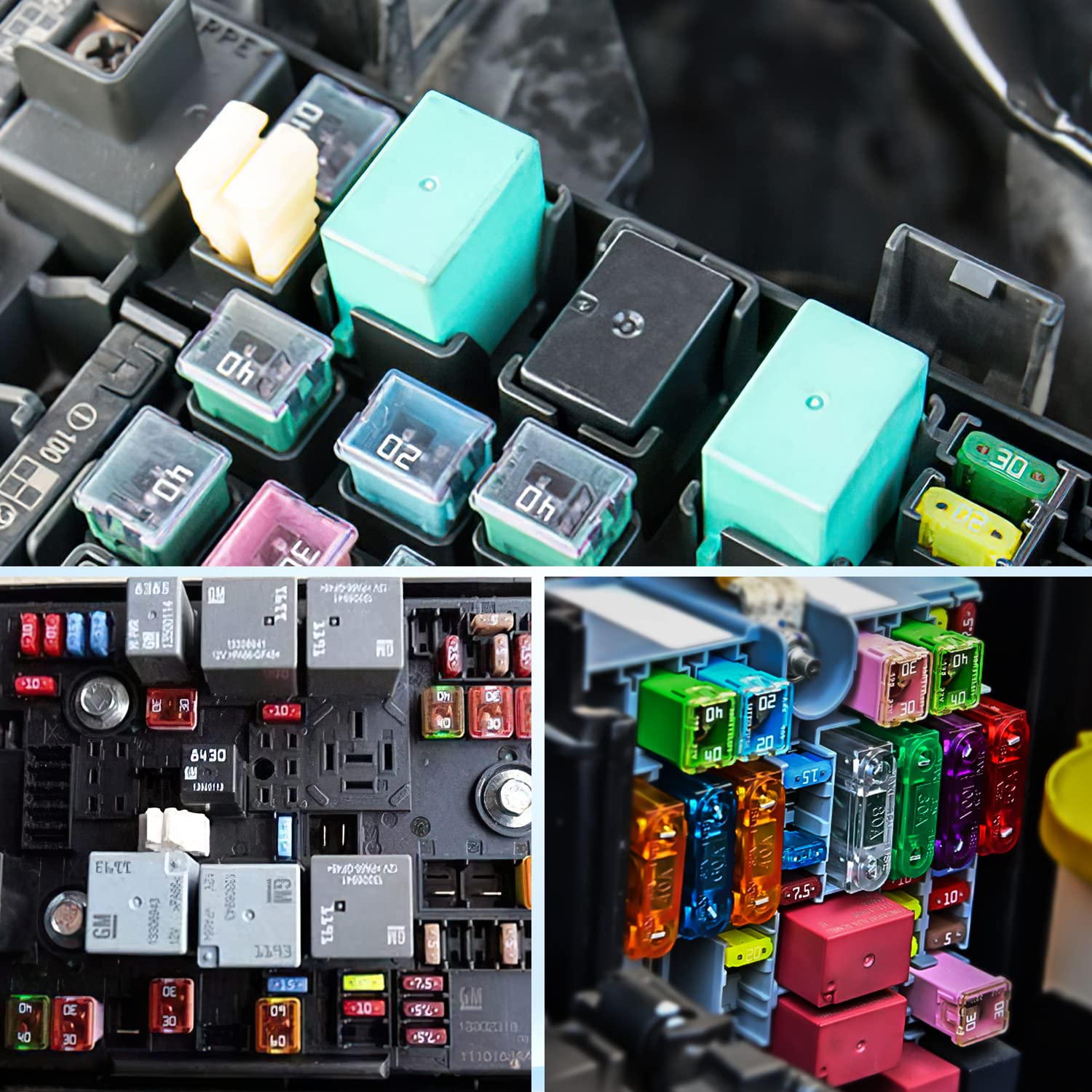 Nilight fuse kit on a garage workbench showing practical layout for maintenance and repairs