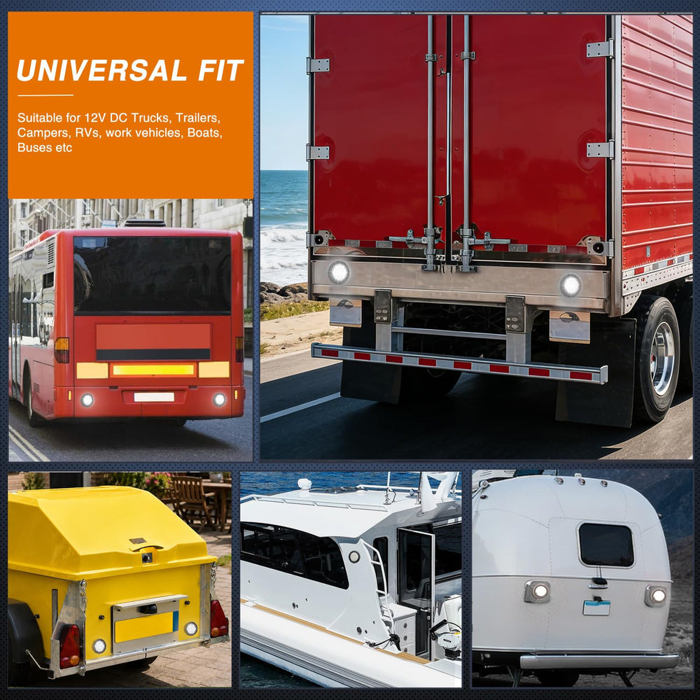 Nilight installed on an RV in a parking scene showing reliable outdoor performance