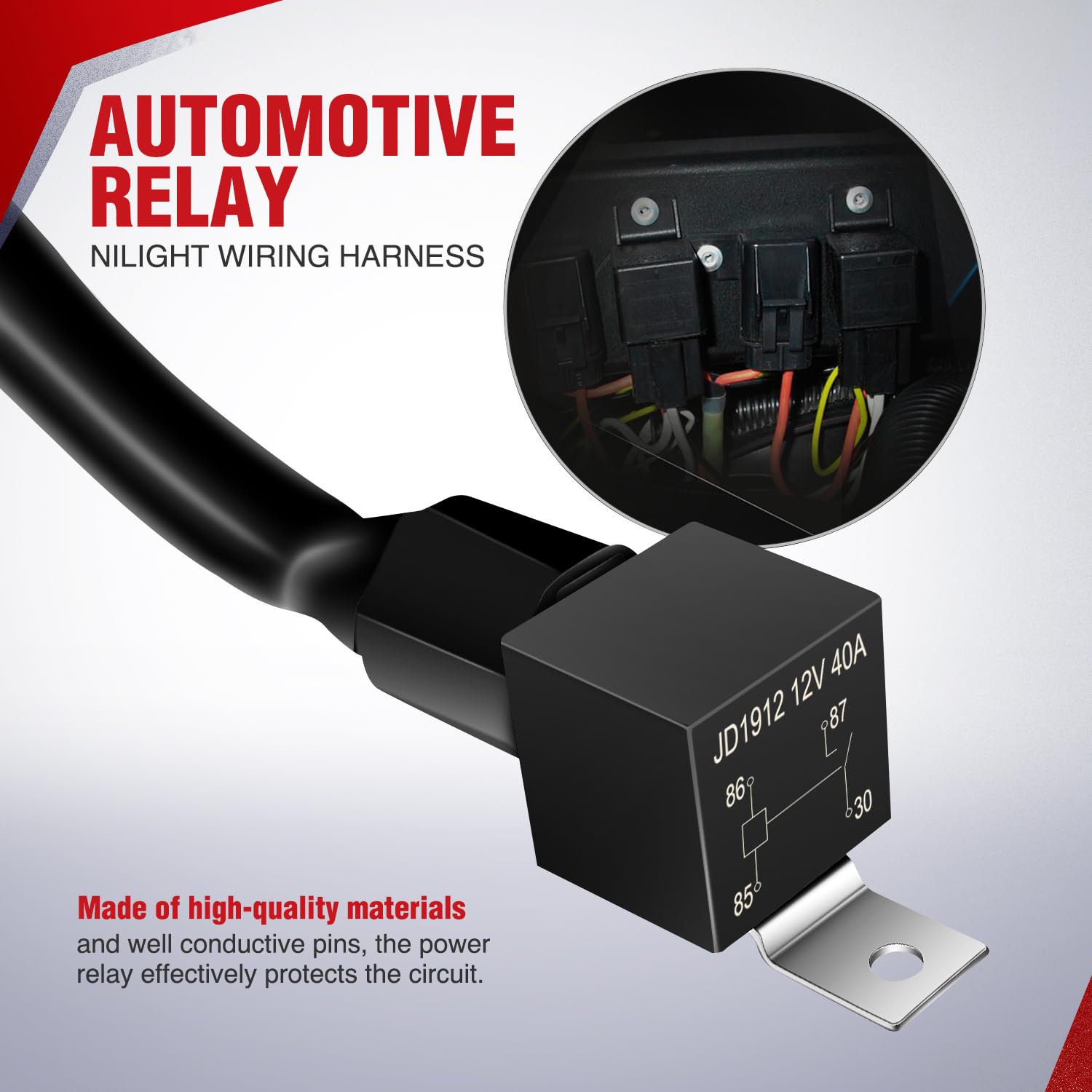 Nilight lifestyle image of UTV on trail highlighting reliable fan control