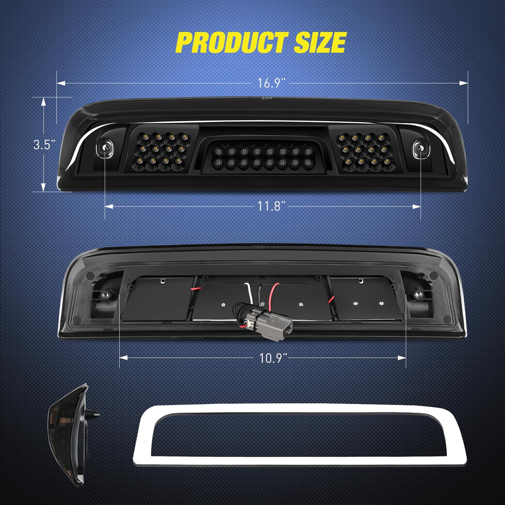 Nilight nighttime brake illumination displaying brighter, clearer rear signaling
