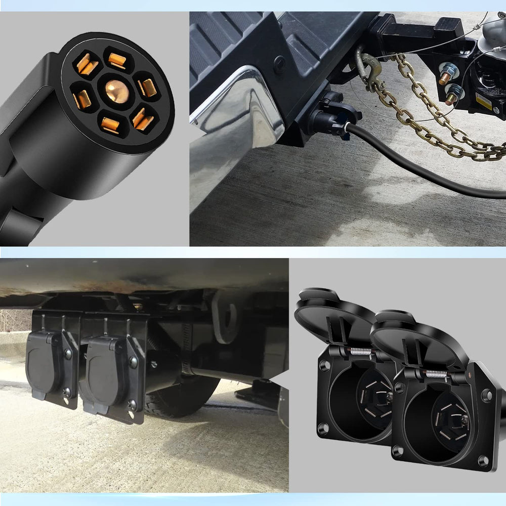 Nilight packaged product ready to ship, showing included 7-way Y splitter and simple contents
