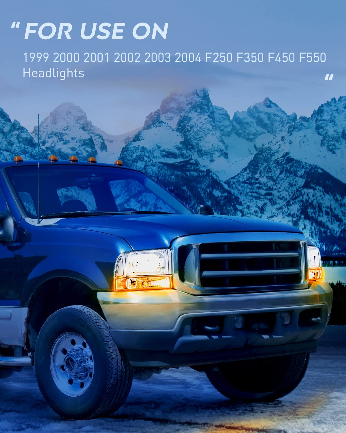 Nilight packaged headlights with bolts showing included installation hardware