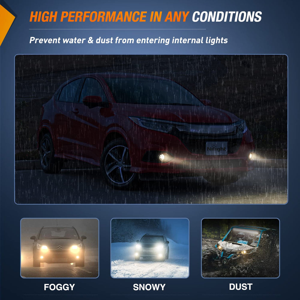 Nilight packaging and included parts showing complete kit convenience benefit