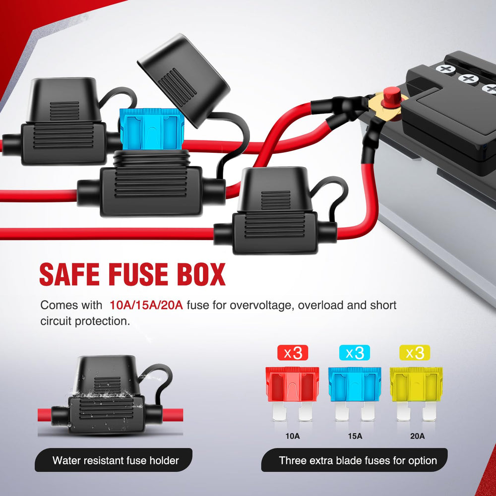 Nilight kit packaging with instruction sheet for straightforward DIY installation