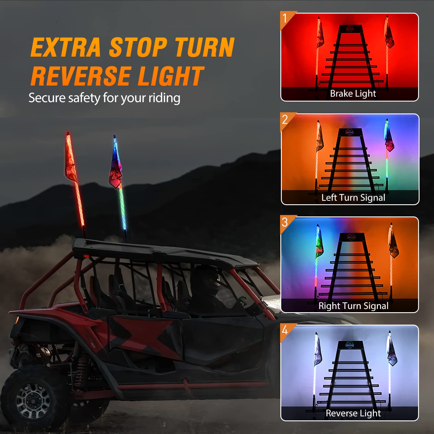 Nilight RF remote and smartphone app controls demonstrating easy customization benefit