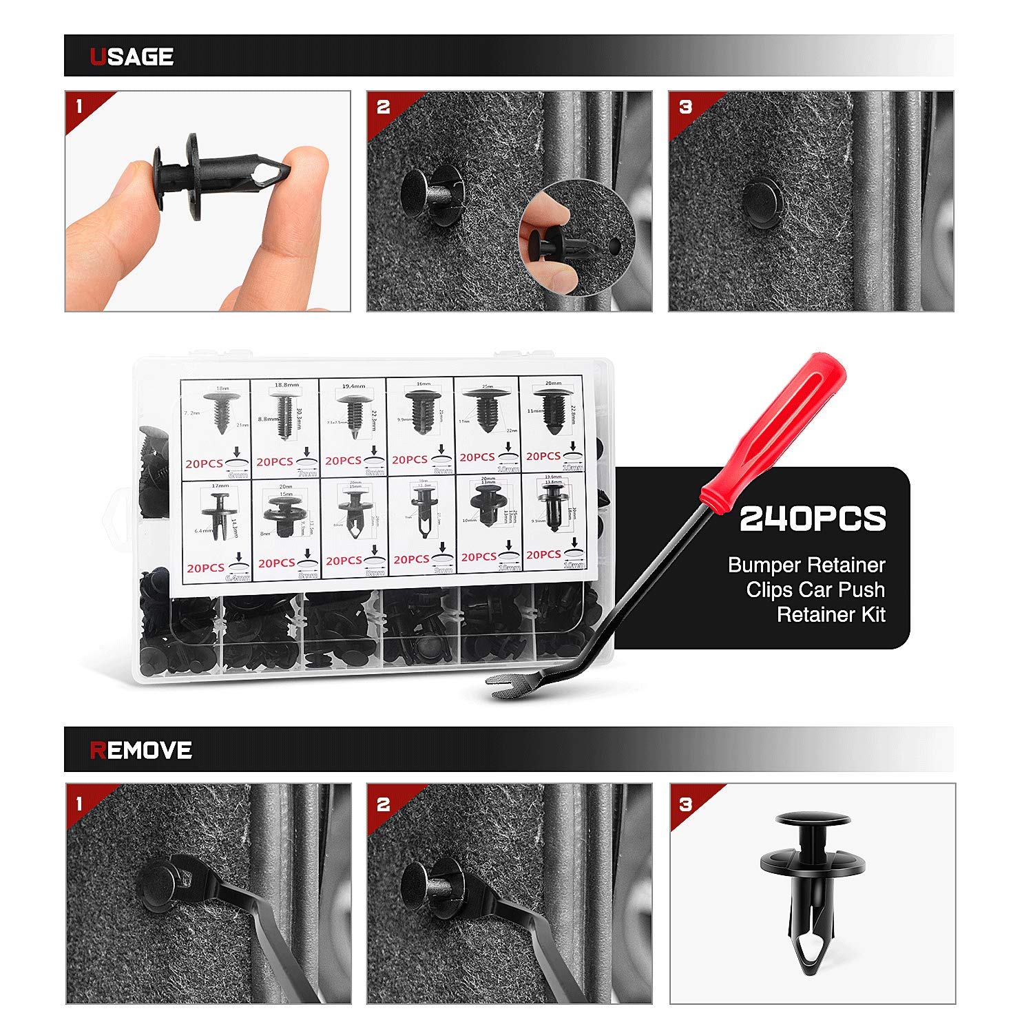 Nilight removal tool in hand demonstrating safe panel removal benefit