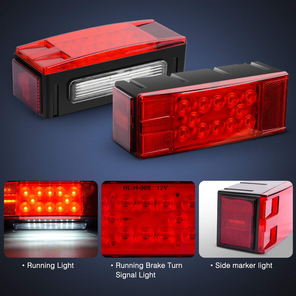 Nilight detailed shot of right lamp diode array for bright, low‑draw output