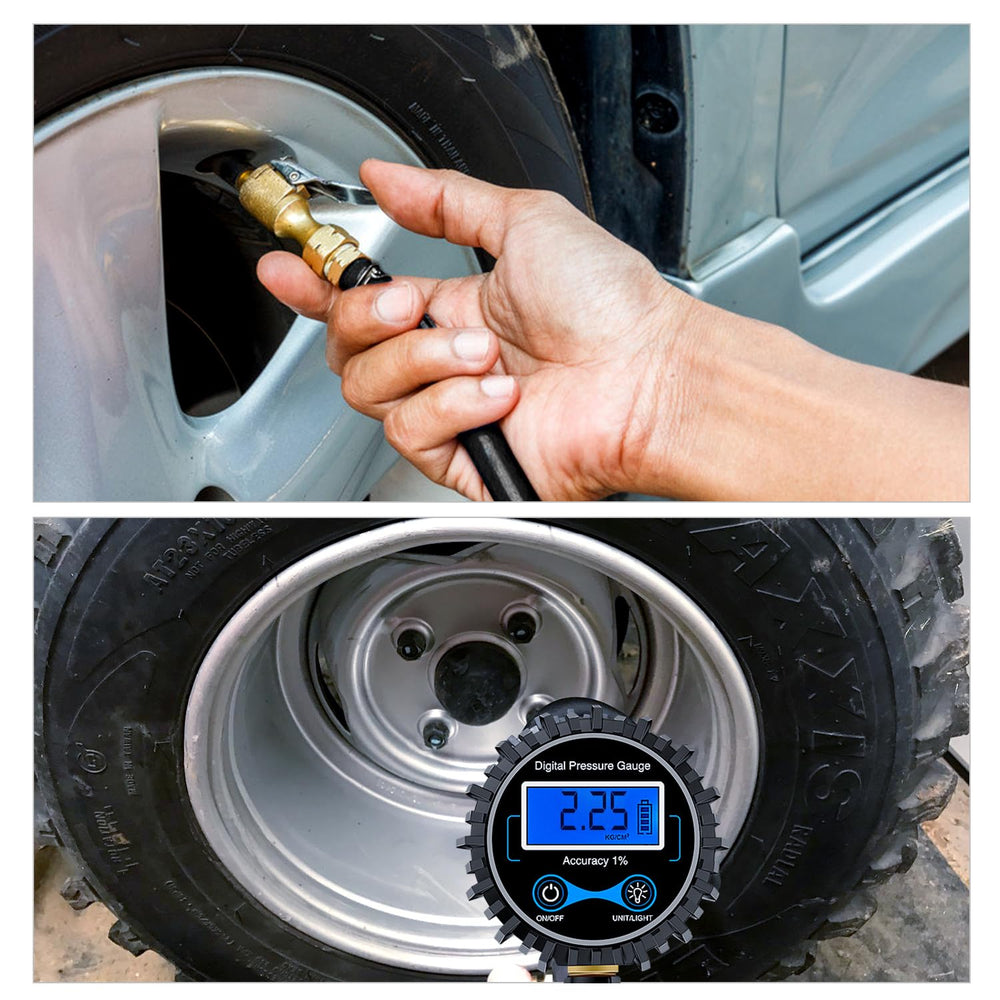 Nilight rubber hose with quick-connect coupler highlighting easy compressor attachment