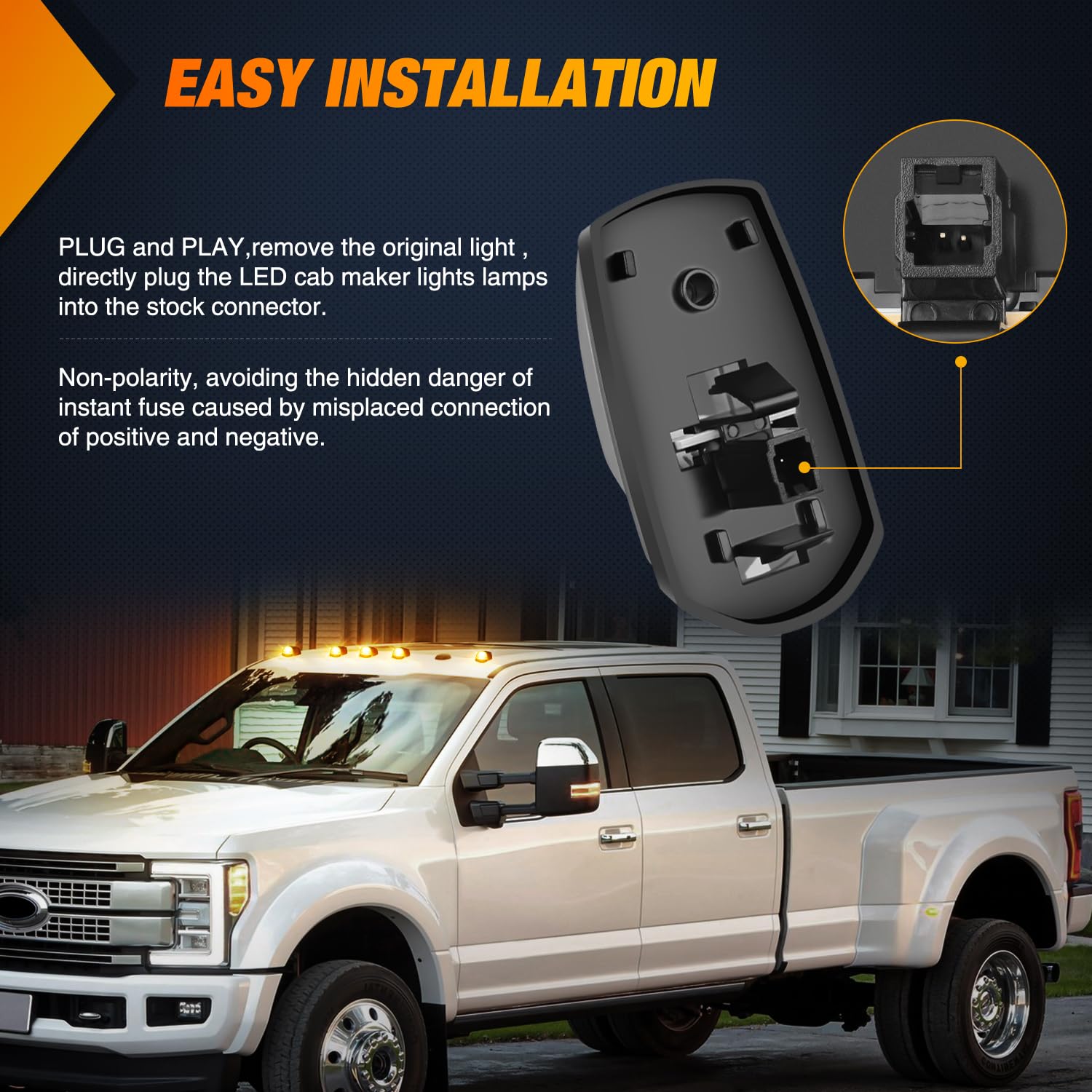 Nilight screws and flat washers hardware kit included for secure installation