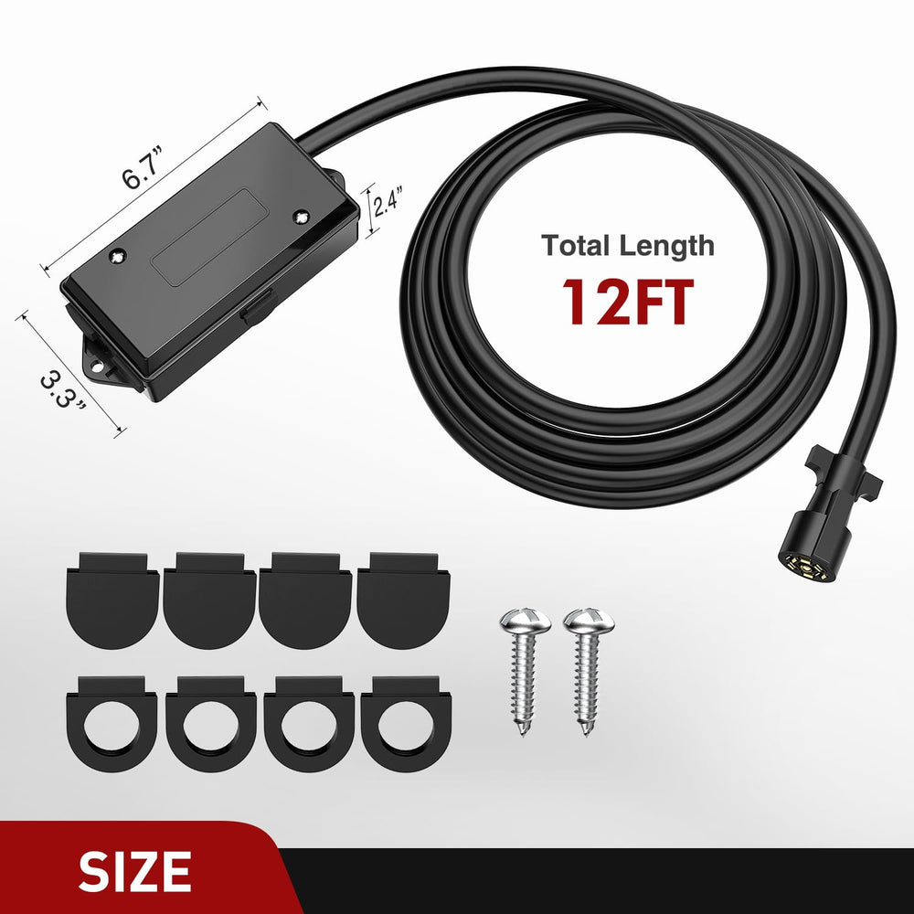 Nilight open and closed rubber gaskets for waterproof protection