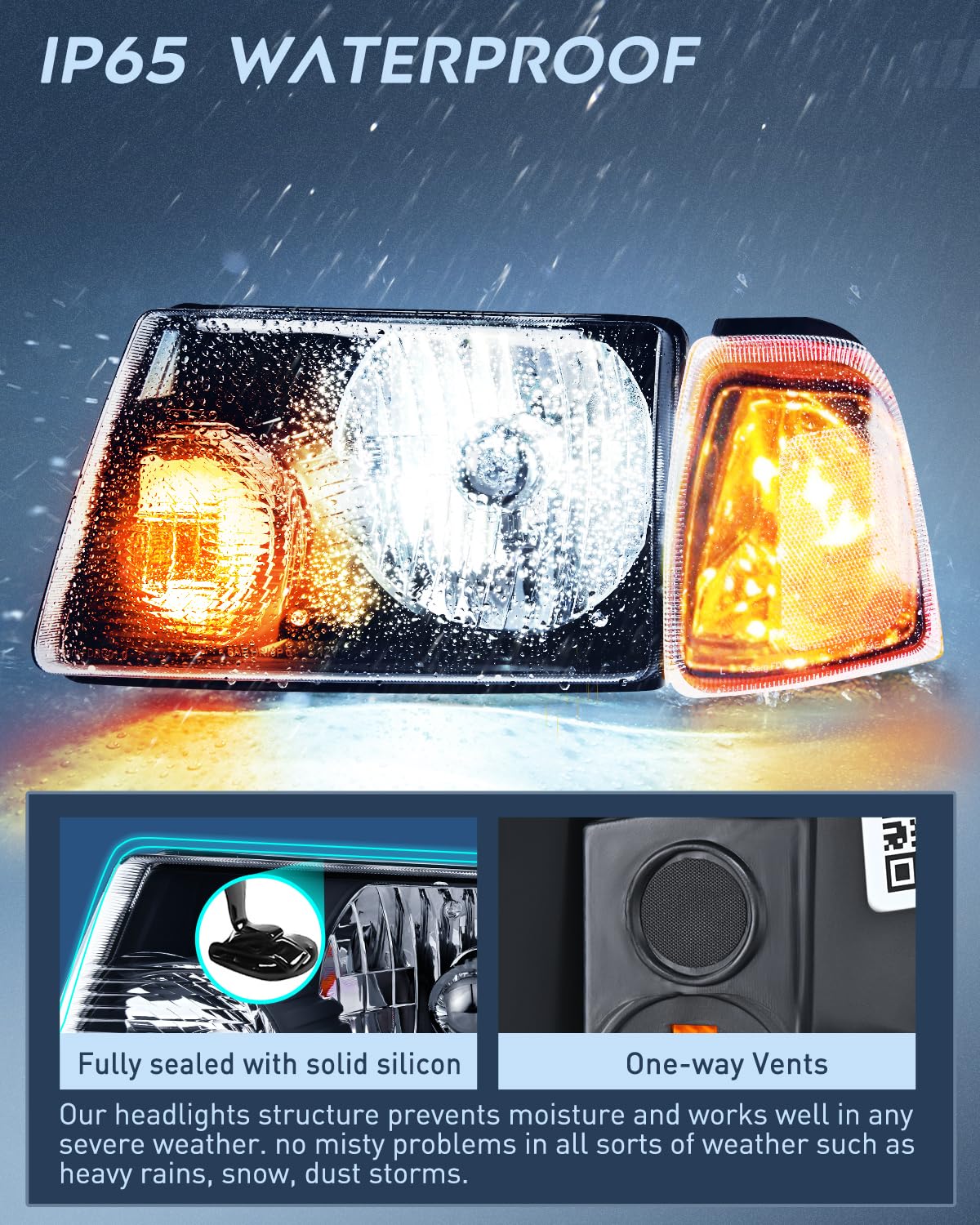 Nilight sealed housing gasket demonstrating weatherproofing and long-lasting protection
