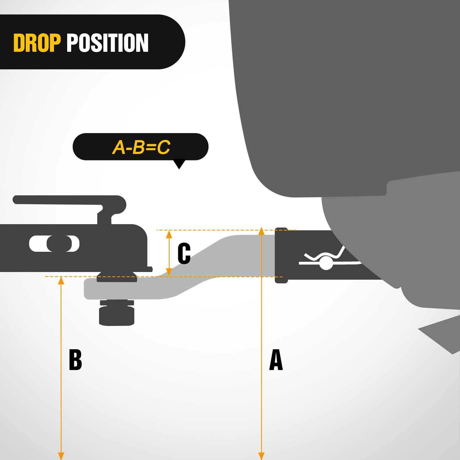 Nilight shank inserted in 2-inch hitch receiver demonstrating easy installation and fit