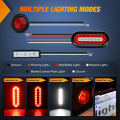 Nilight side round marker lamp detail for added side signaling