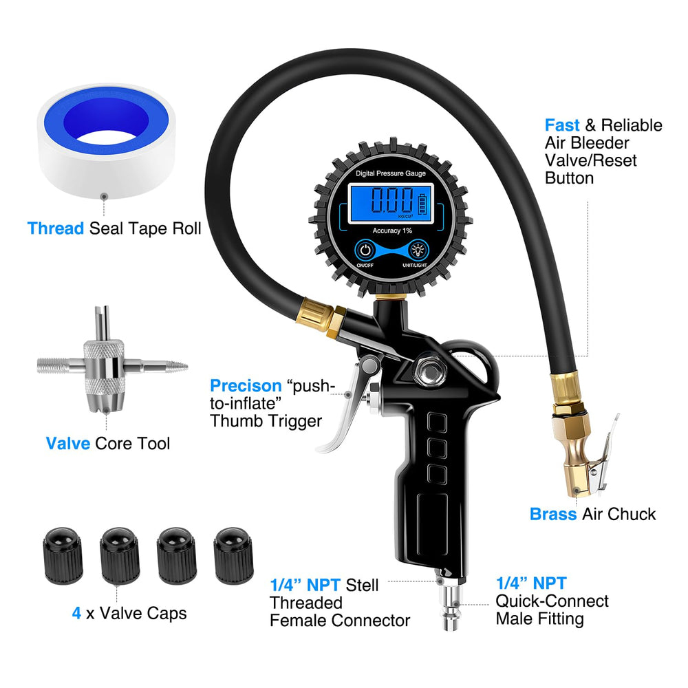 Nilight held in hand to show compact size and portability for garage or roadside use