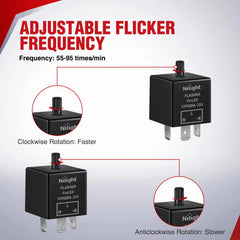Nilight horizontal rocker switch on dashboard for intuitive control