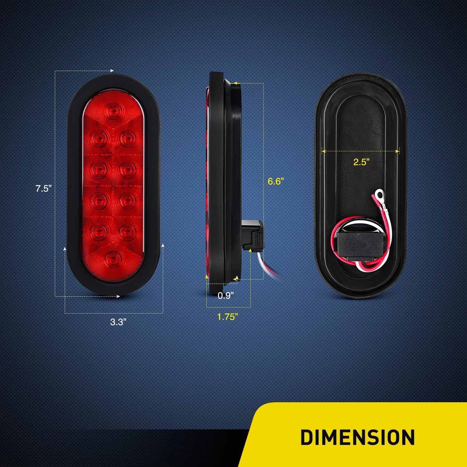 Nilight tail light installed on cargo carrier showing practical real‑world use