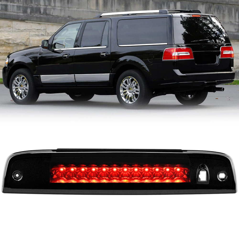 Nilight front view of third brake light showing clean fit and bright lens benefit visibility