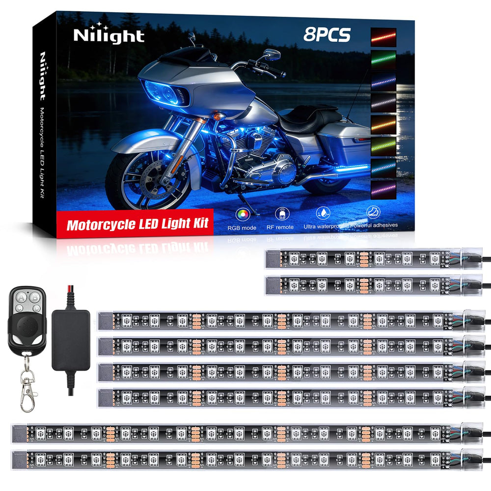 Nilight TL-42 kit front packaging showing contents and benefits