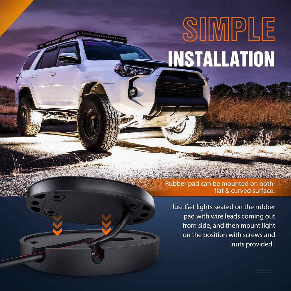 Nilight installed in truck bed providing clear cargo-area illumination