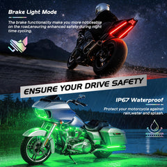 Nilight underbody installed at night illustrating improved visibility and ambience