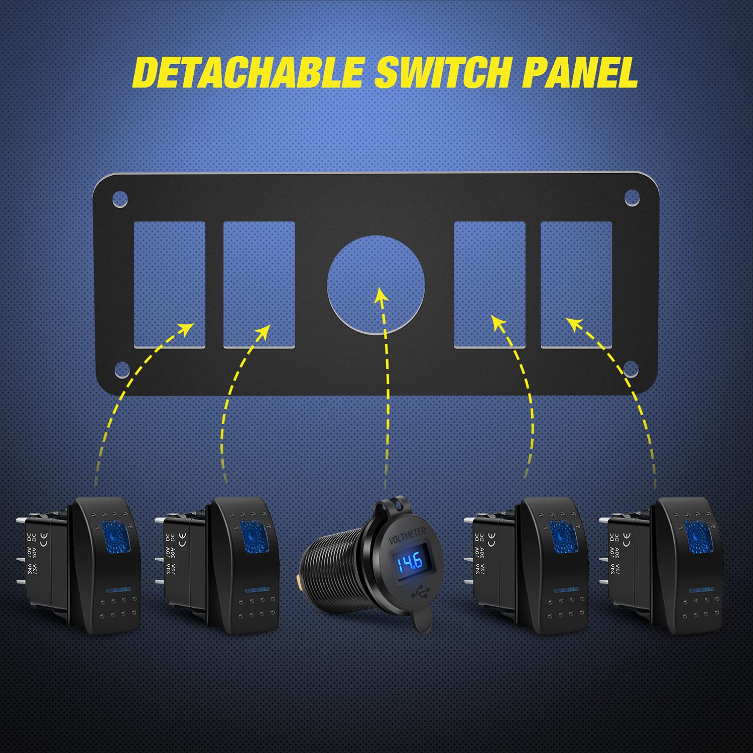 Nilight mounted in vehicle dash demonstrating tidy integration and functionality