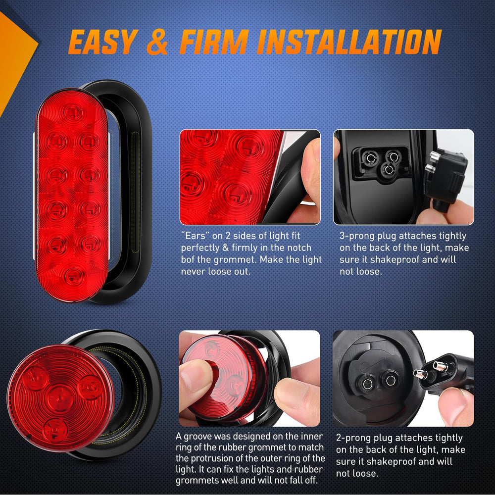 Nilight lens-to-housing seal detail showing ultrasonic seal for waterproof protection