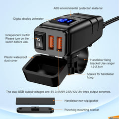 Nilight waterproof cap and independent switch protecting ports from rain
