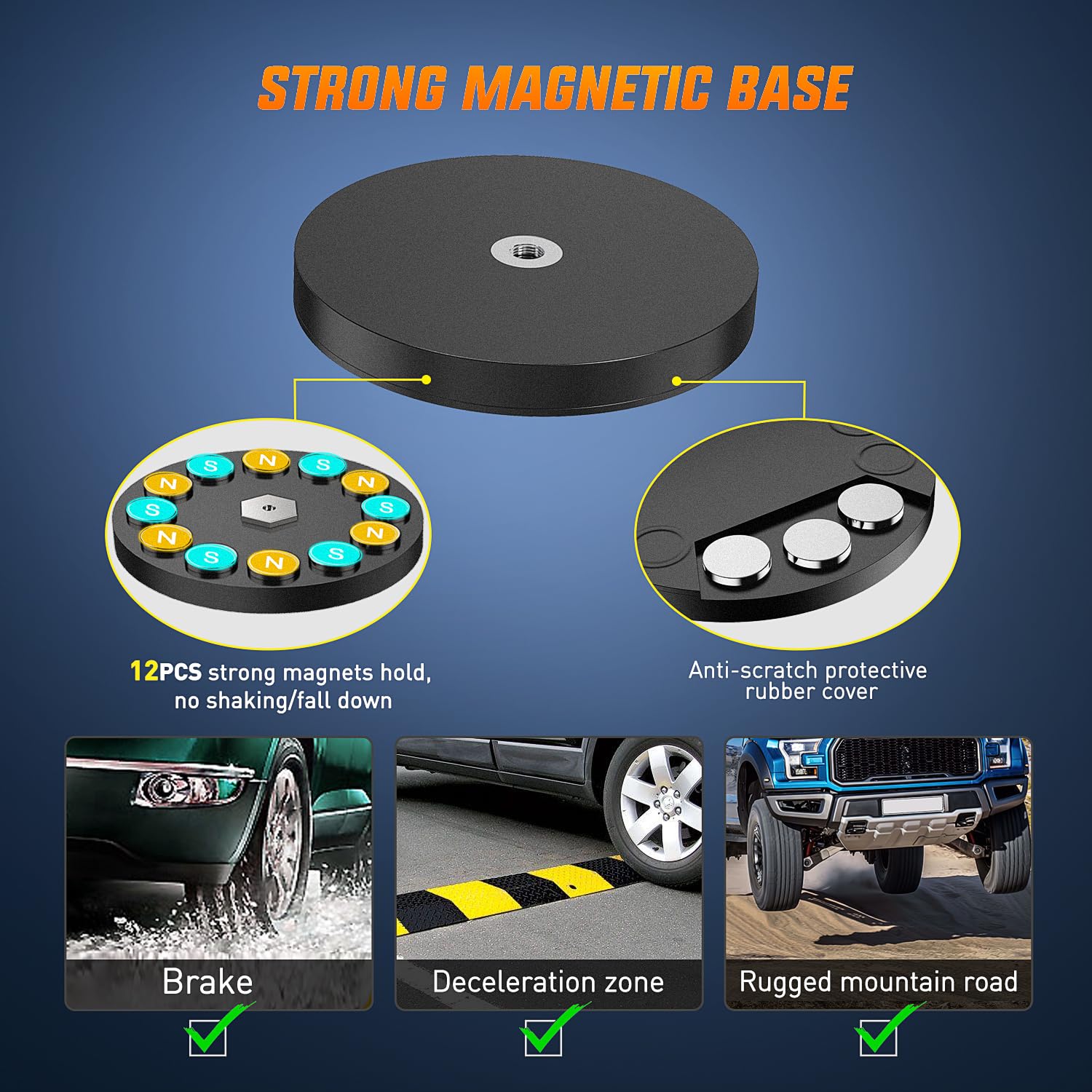 Nilight die-cast aluminum housing and seal highlighting weather resistance