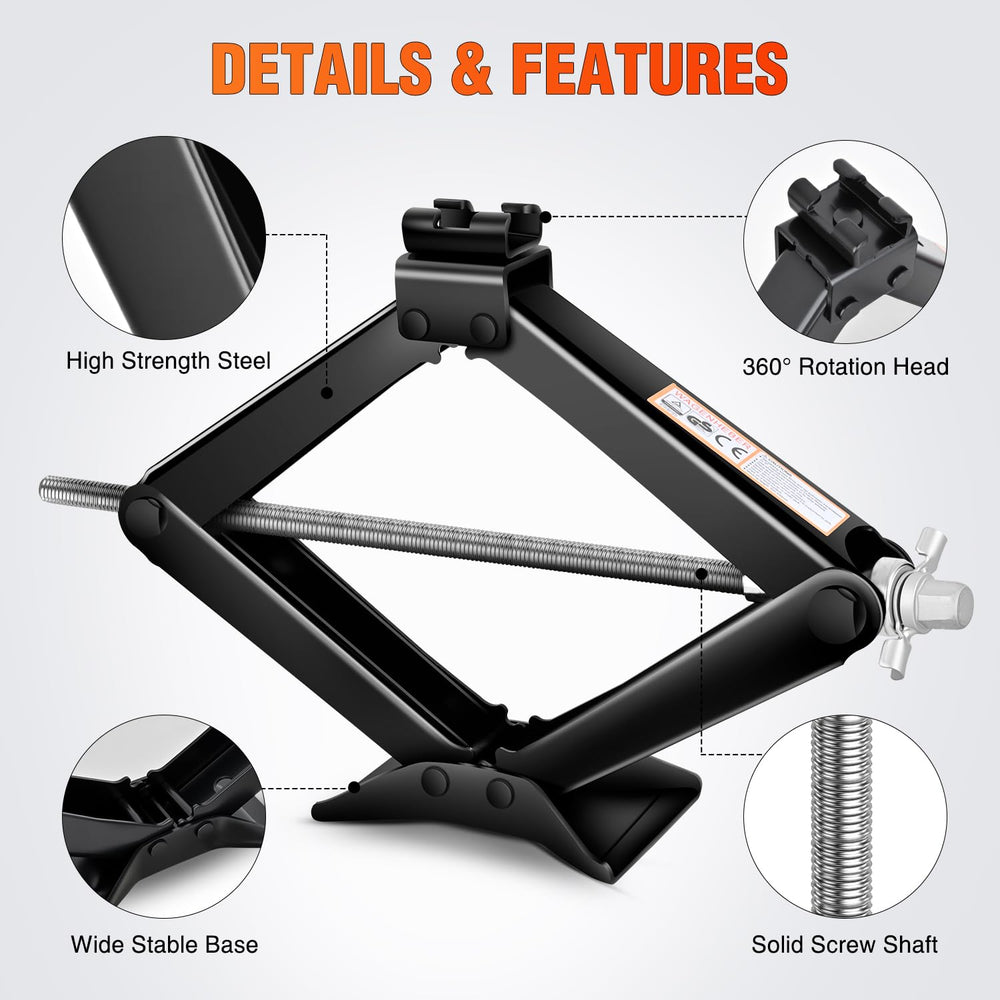 Nilight widened base detail showing improved stability on the ground for safer lifts