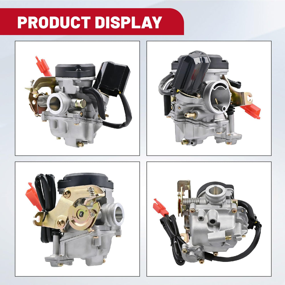 NIMTEK carburetor beside ruler showing scale and measurements for compatibility checks