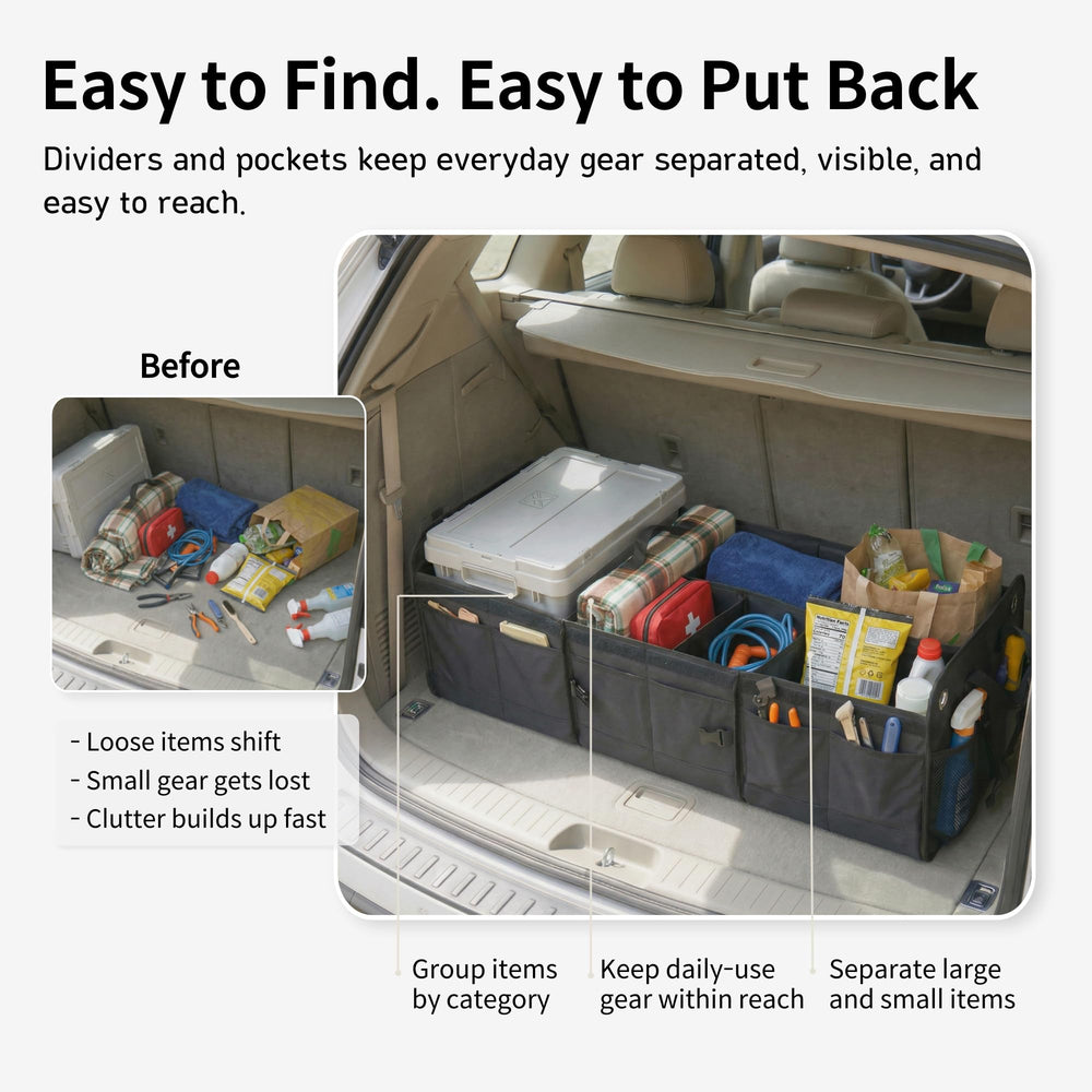 NINEDUCK folded compact profile for easy storage