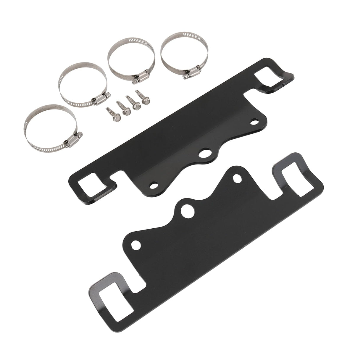 Nirakoka bracket front view showing mounting holes and sturdy design benefit durability