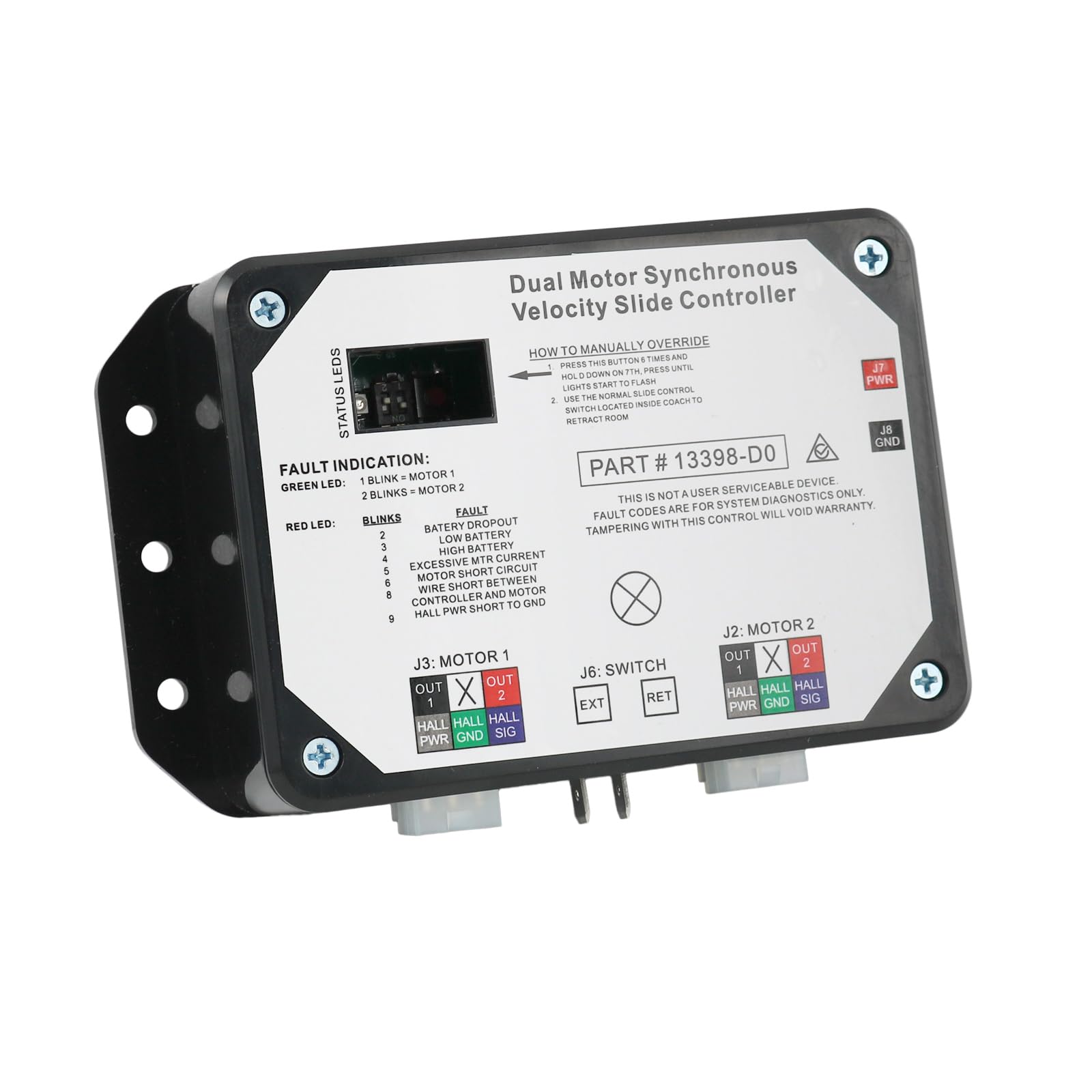 Nirakoka controller size comparison with hand showing scale for installation planning benefit