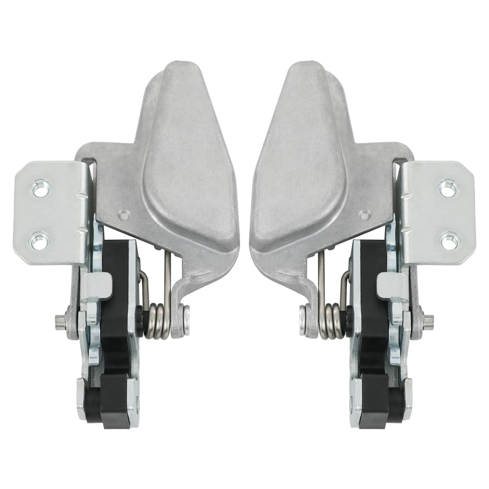 Nirakoka front view latch showing mounting face and secure fit