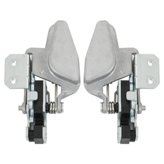 Nirakoka front view latch showing mounting face and secure fit