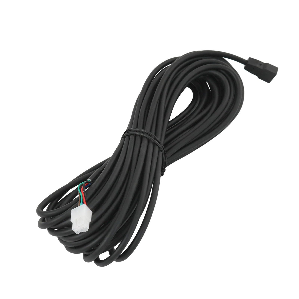 Nirakoka front connector view showing plug shape and easy replacement benefit