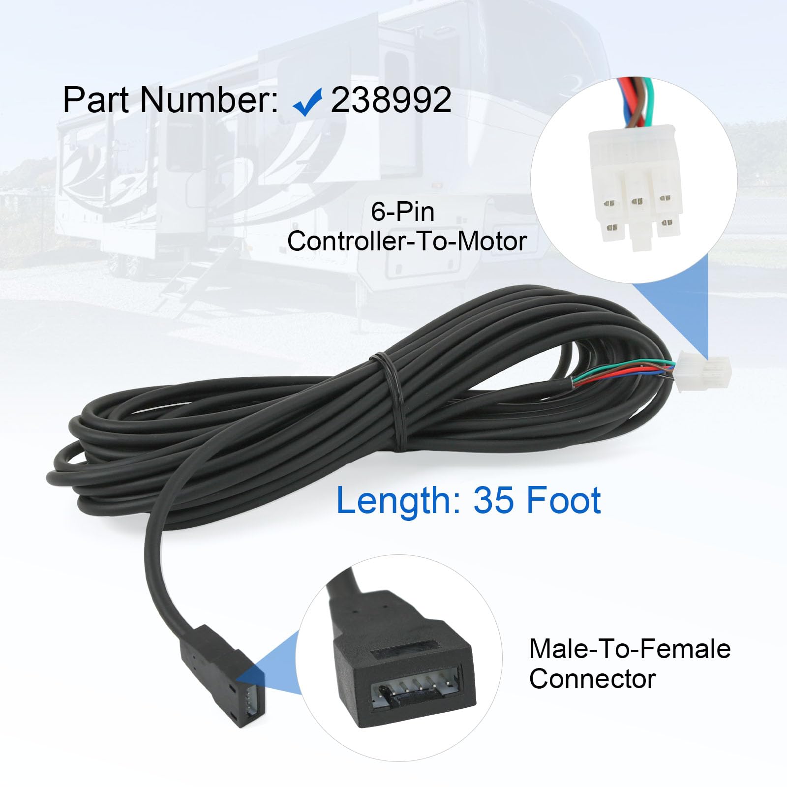 Nirakoka 35-foot coiled harness illustrating reach and simple routing benefit