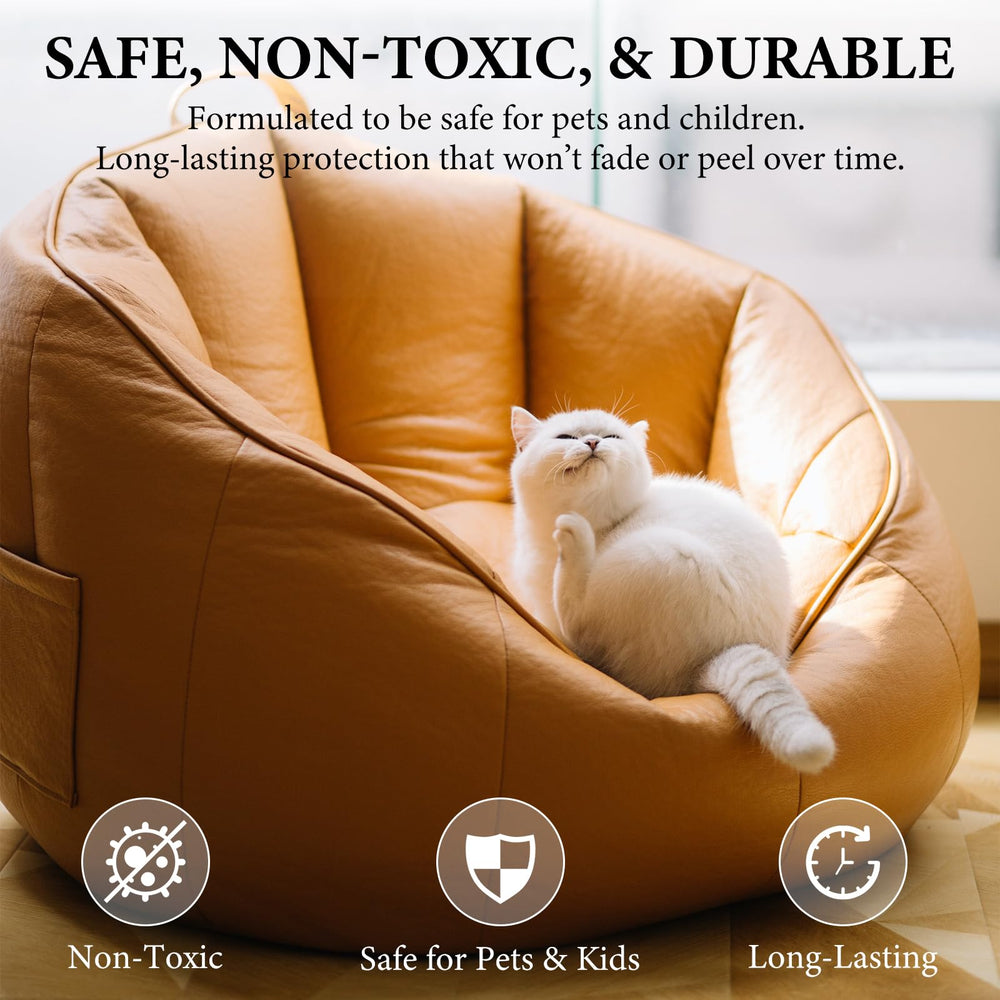 NIUB used on a car seat showing improved interior appearance and protection benefit