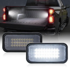 NJSBYL front view of LED bed light showing design and fit benefit