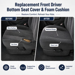 NLQR seat installed in truck interior showing improved appearance and fit