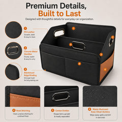 Noaman folded flat for compact storage and effortless stowing