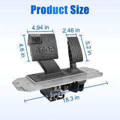 NOKINS close-up of pedal spring showing precise rebound and reliability