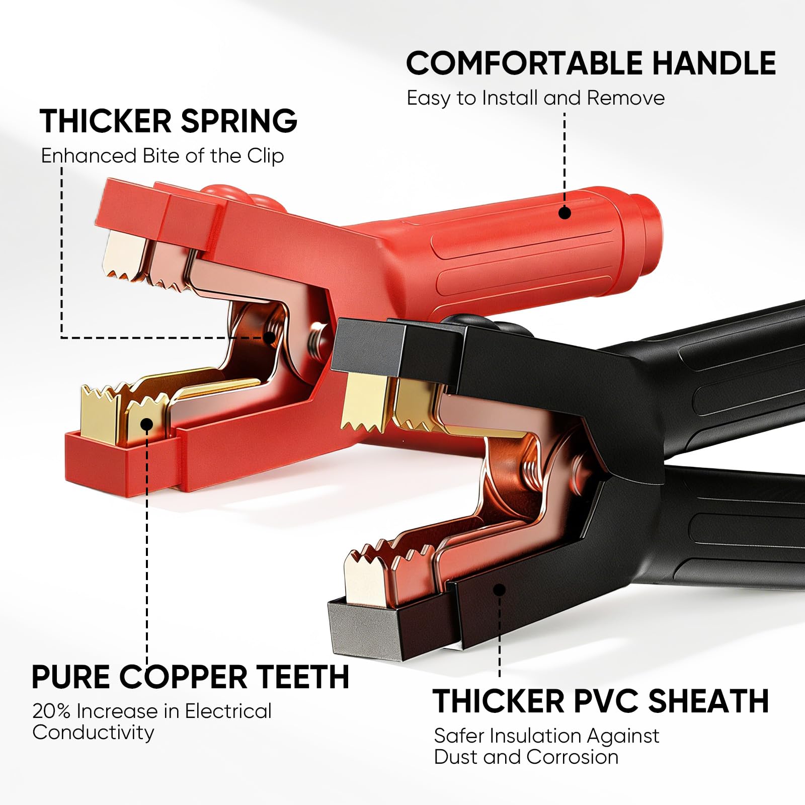 NOONE quick-connect plug detail enabling faster, one-time hood installation convenience