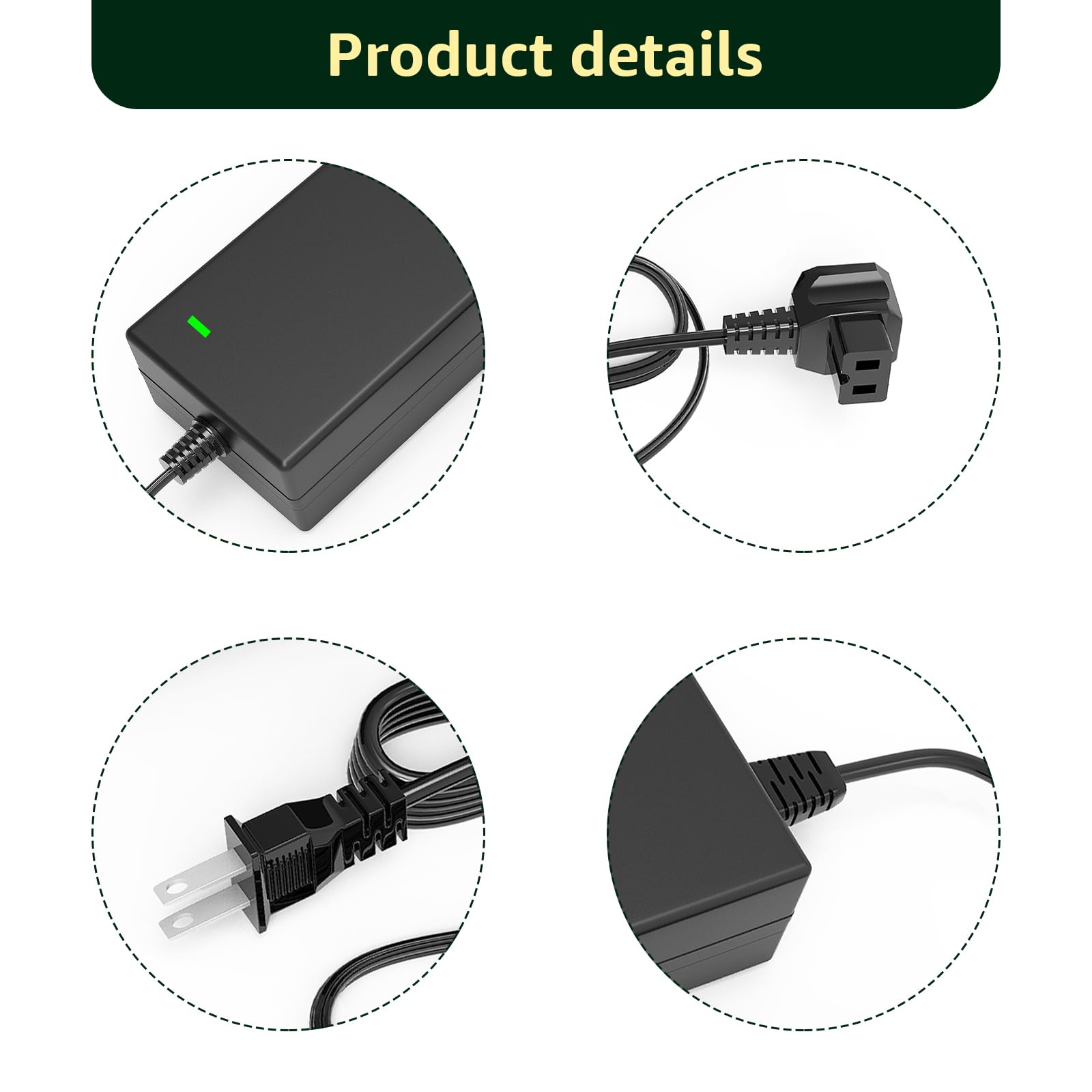 Norward adapter plugged into a home outlet illustrating easy indoor use