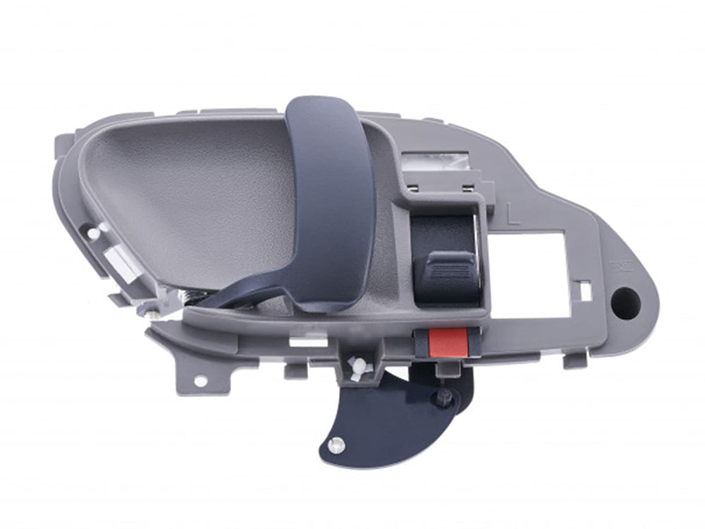 Not OEM front view of gray driver inside door handle showing clean replacement fit