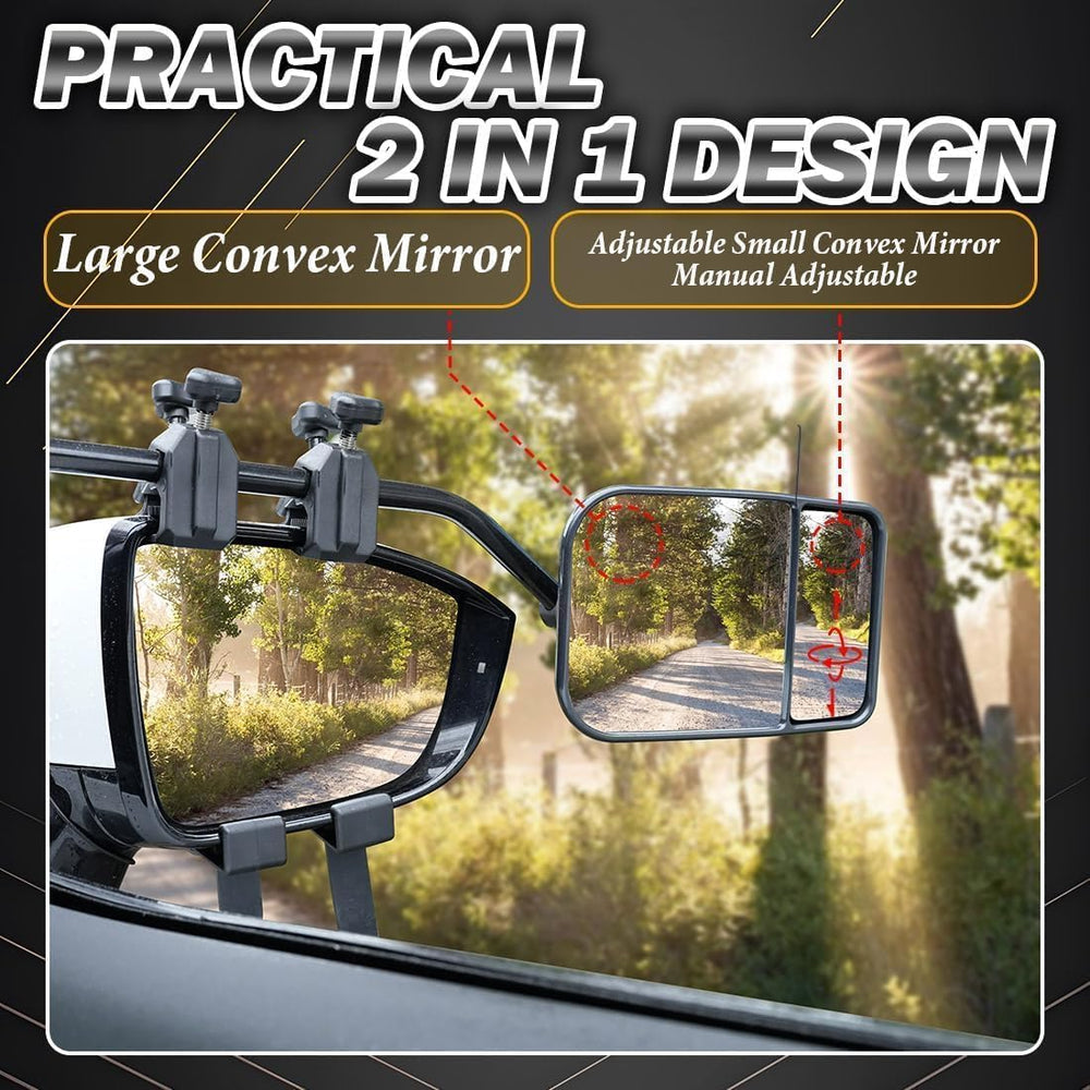 NOVCAPAR side profile mounted on SUV demonstrating extended lane visibility